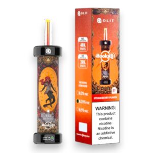 OLIT SHISALIT HOOKAH 25ML DISPOSABLE 1CT EACH -STRAWBERRY PUNCH