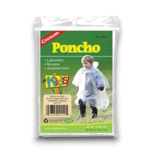 EMERGENCY PONCHO FOR KIDS EACH