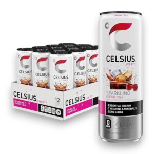 CELSIUS SPARKLING CHERRY COLA 12OZ 12CT