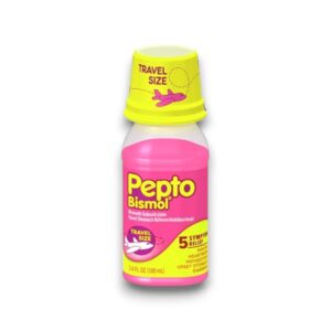 PEPTO BISMOL LIQUID 3.4OZ ORIGINAL TRAVEL SIZE EACH