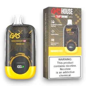 GASHOUSE 12000 PUFF DISPOSABLE 10CT -MANGO ICE