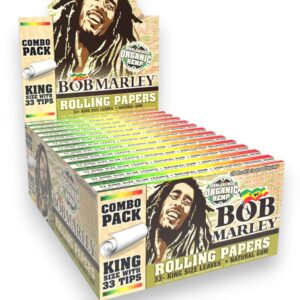 BOB MARLEY ORGANIC PAPER + TIP KING SIZE