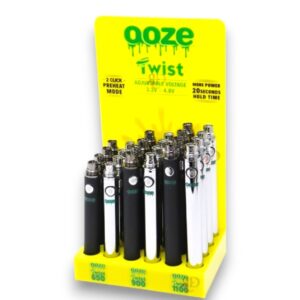 OOZE TWIST BATTERY DISPLAY 650/900/1100 -  24CT