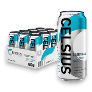 CELSIUS ESSENTIAL BLUE CRUSH 16OZ 12CT