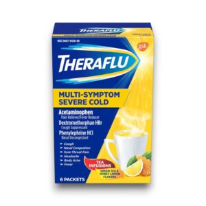 THERAFLU 83.3OZ DAYTIME SRV.COLD & COUGH HONEY GINGER FLV.