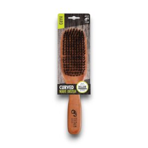 HAIR BRUSH HANDLE WOOD WAVE HARD EACH