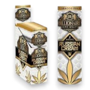 BILLIONAIRE HEMP CONES RUSSIAN CREAM 2/10CT