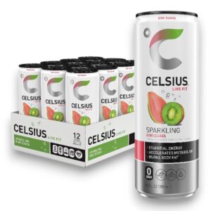 CELSIUS SPARKLING KIWI GUAVA 12OZ 12CT