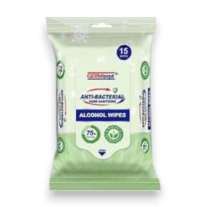 GERMISEPT 15 ALCOHOL WIPES PK/8CT BOX