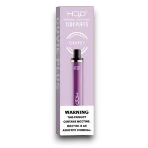 HQD CUVIE PLUS GUSHIN GRAPE 1200 PUFFS BOX 6CT