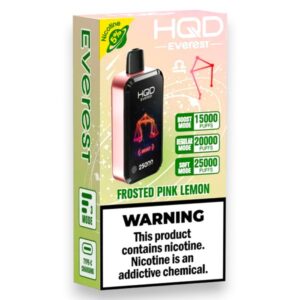HQD EVEREST 25000PUFFS 5CT -FROSTED PINK LEMON