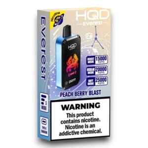 HQD EVEREST 25000PUFFS 5CT -PEACH BERRY BLAST