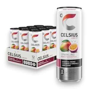 CELSIUS SPARKLING MANGO PASSIONFRUIT 12OZ 12CT