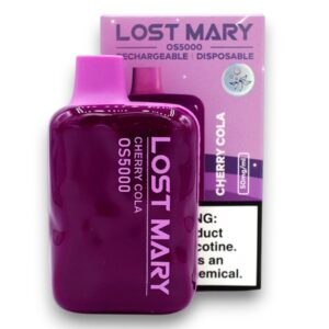LOST MARY-ELF BAR DISPOSABLE OS-5000 PUFF CHERRY COLA 10CT