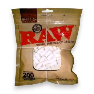 RAW COTTON FILTER 200CT