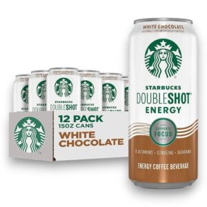 STARBUCKS WHITE CHOCOLATE DOUBLESHOT 15OZ 12CT