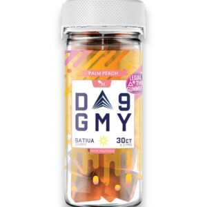 AGFN D9 GUMMY JAR 30CT - PALM PEACH