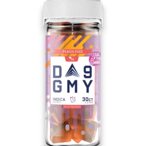 AGFN D9 GUMMY JAR 30CT - PEACH FUZZ