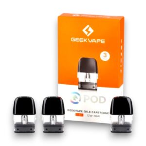 GEEKVAPE Q POD 0.8OHM CARTRIDGE 12-18W - 3PK