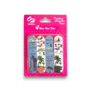 OH FASHION MINI NAIL FILE 4CT