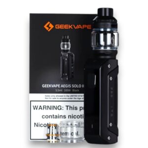 GEEKVAPE AEGIS SOLO III KIT 100W 5.5ML BLACK - 1CT