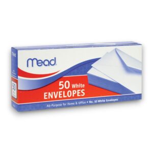 ENVELOPE LARGE WHITE 50CT
