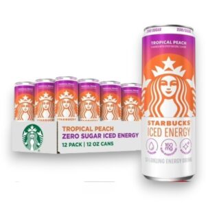 STARBUCKS ICED ENERGY TROPICAL 12OZ 12CT