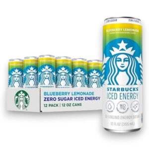 STARBUCKS ICED ENERGY BLUEBERRY LEMONADE 12OZ 12CT
