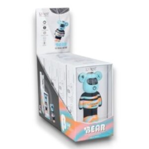 LOOKAH BEAR 500mAH THREAD VAPE PEN BATTERY BLUE TIEDYE - 1CT