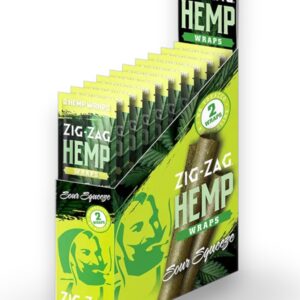 ZIG ZAG HEMP WRAPS SOUR SQUEEZE 2/.99- 25CT