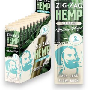 ZIG ZAG HEMP WRAPS MELLOW HAZE 2/.99 - 25CT