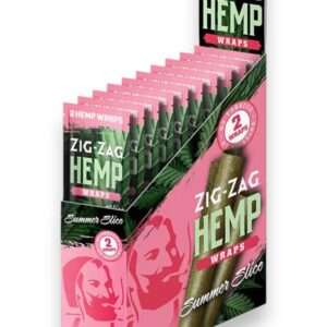 ZIG ZAG HEMP WRAPS SUMMER SLICE 2/.99- 25CT