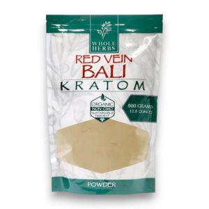 WHOLE HERBS RED VEIN MAENGDA KRATOM 500GM