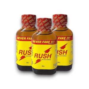 RUSH YELLOW ORIGINAL NAIL POLISH REMOVER 30ML EACH