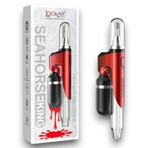 LOOKAH SEAHORSE KING 950mAH VV ELECTRIV PEN VAPORIZER RED - 1CT