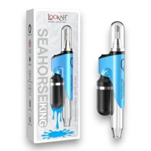 LOOKAH SEAHORSE KING 950mAH VV ELECTRIV PEN VAPORIZER BLUE - 1CT