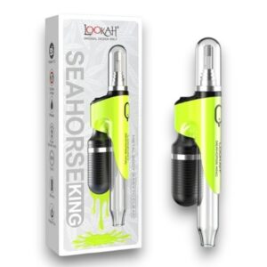 LOOKAH SEAHORSE KING 950mAH VV ELECTRIV PEN VAPORIZER NEON GREEN - 1CT