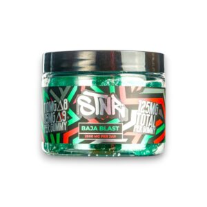 STNR 125MG D8+D9 GUMMIES 20CT -BAJA BLAST