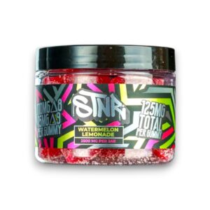 STNR 125MG D8+D9 GUMMIES 20CT -WATERMELON LEMONADE