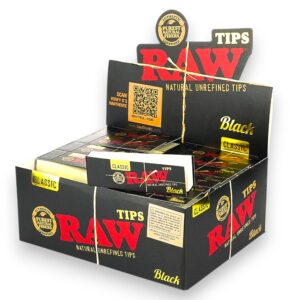 RAW BLACK CLASSIC TIPS ORIGINAL 50CT