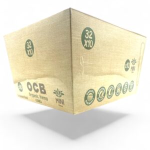 OCB ORGANIC HEMP CONE MINI 70MM BOX 32/10CT