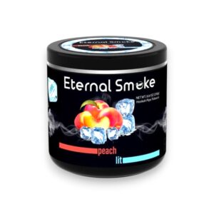ETERNAL SMOKE HOOKAH TOBACCO 250GM 1CT PEACH LIT