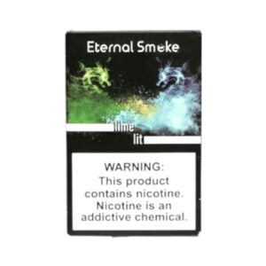 ETERNAL SMOKE HOOKAH TOBACCO 50GM 10CT LIME LIT