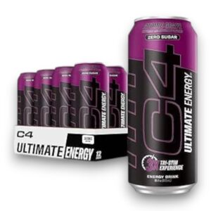 C4 ULTIMATE ENERGY ATOMIC GRAPE 16OZ 12CT