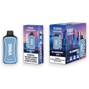 VIHO SUPERCHARGE DISPOSABLE 20000 5CT BOX -BLUEBERRY POM