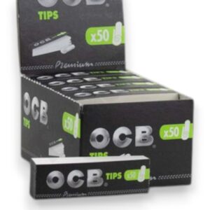 OCB PREMIUM TIPS BOOKLET 50/25CT