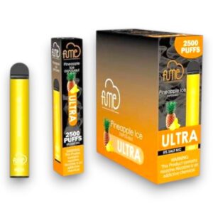 FUME ULTRA PINEAPPLE ICE 2500 PUFFS 10CT