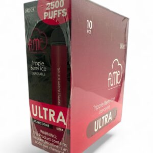 FUME ULTRA TRIPLE BERRY 2500 PUFFS 10CT