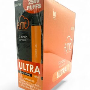 FUME ULTRA SUNDRIP 2500 PUFFS 10CT