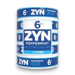 ZYN NICOTINE 6MG PEPPERMINT 5CT